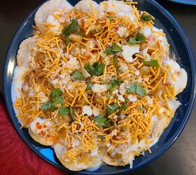 indian street food papdi chaat