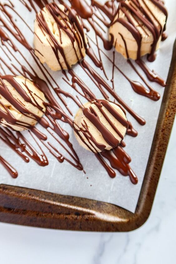 chocolate peanut butter cheesecake bites no bake