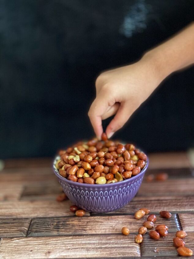 indian masala spicy peanuts in air fryer