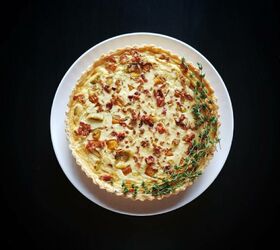easy quiche crust filling base