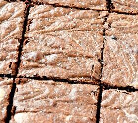 Add a swirl of peanut butter to take your basic brownies to the next level