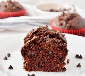bakery style chocolate muffins