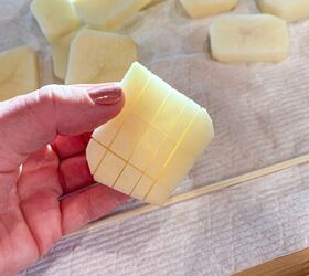 crispy hasselback potato squares