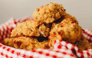 Bacon Cheddar Biscuits (THM-S)| Keto-friendly