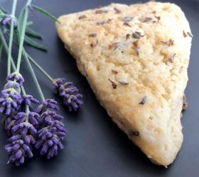 lavender sourdough scones