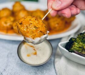 Way better than wings, these Buffalo chicken meatballs feature an unexpected ingredient