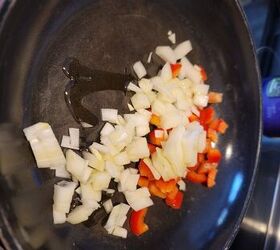 moring sweet potato hash and eggs skillet