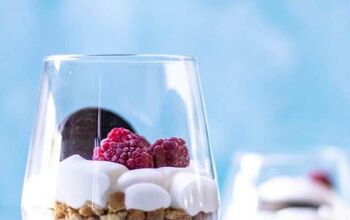 3 Ingredient No Bake Cheesecake Parfaits