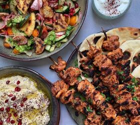 The super simple homemade dressing is what makes this Lebanese salad really pop