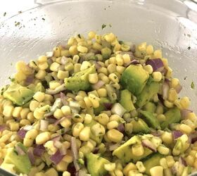 corn and avocado salad