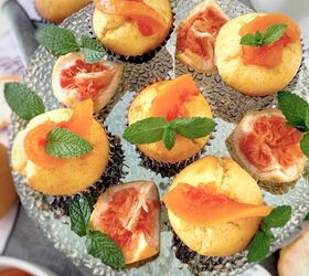 super fluffy grapefruit coconut muffins