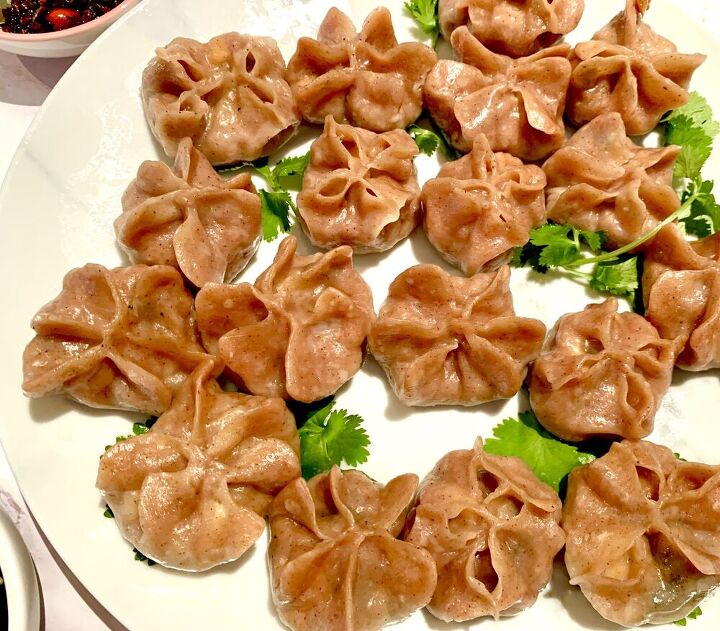 chinese beet dumplings