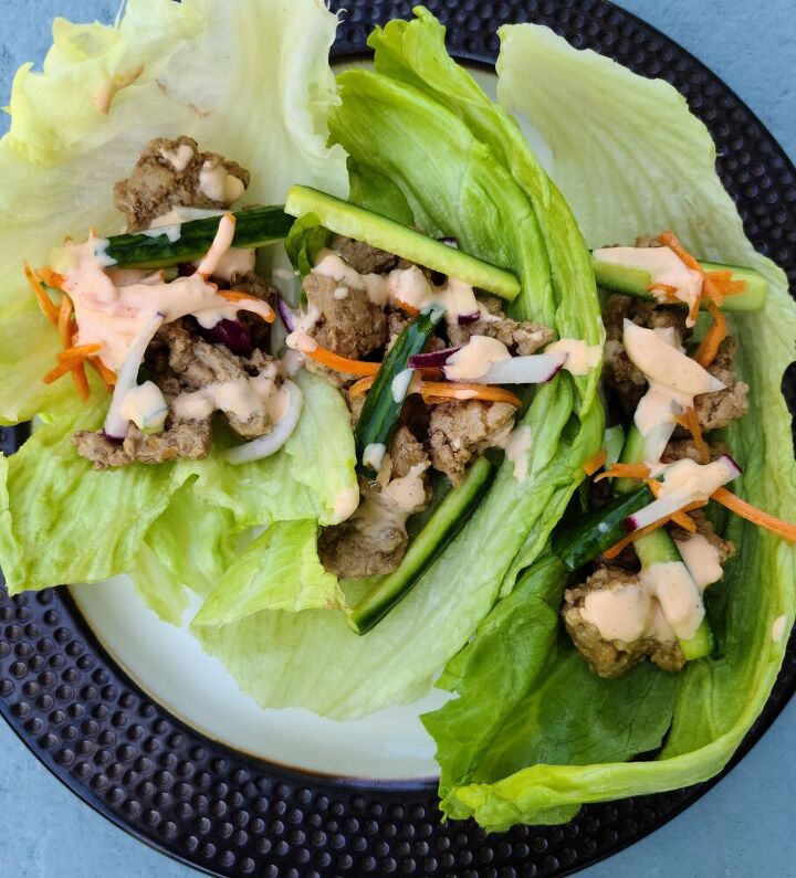 bahn mi lettuce wraps