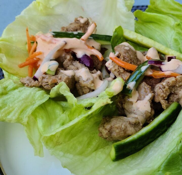 bahn mi lettuce wraps