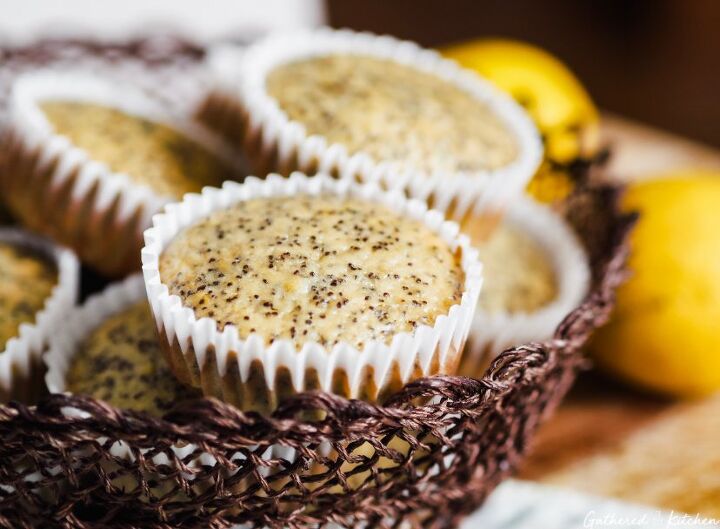 lemon poppy seed muffins with greek yogurt moist delicious
