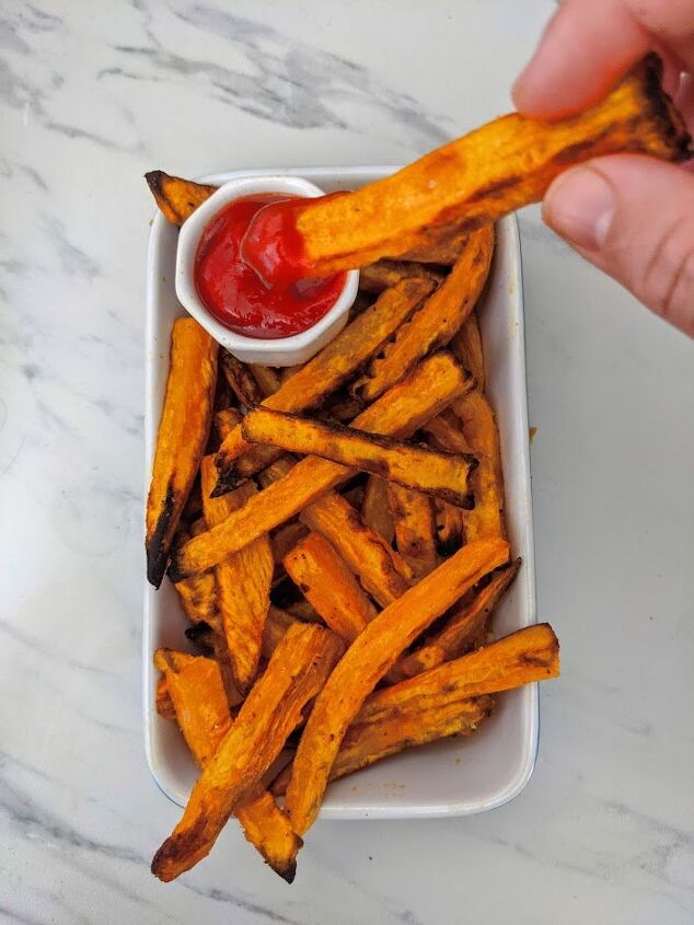 easy oven baked sweet potato fries