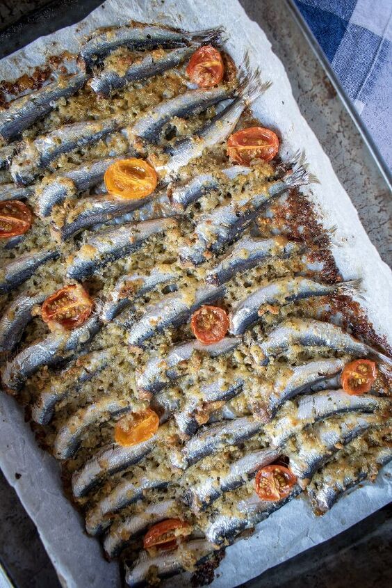 roasted sardines