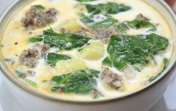 Creamy Spinach and Italian Sausage Soup Recipe