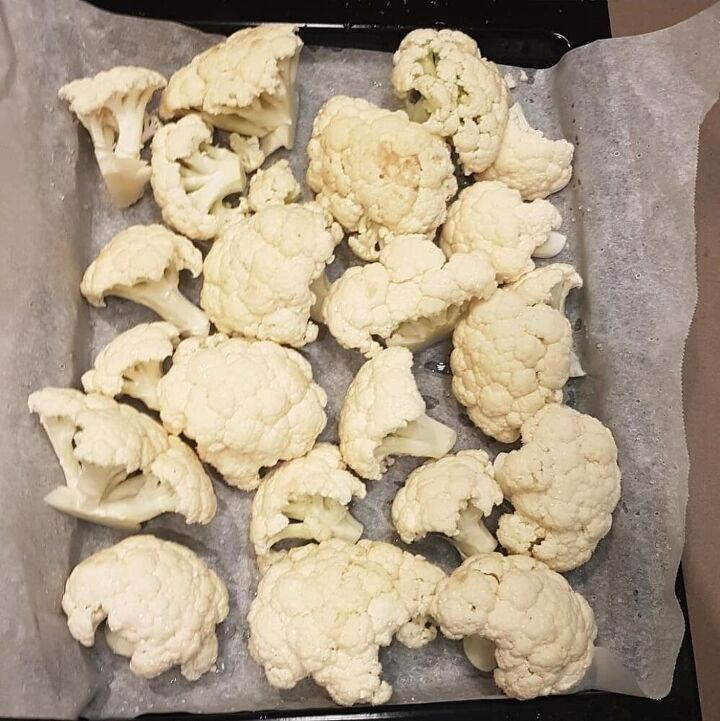 zesty baked cauliflower