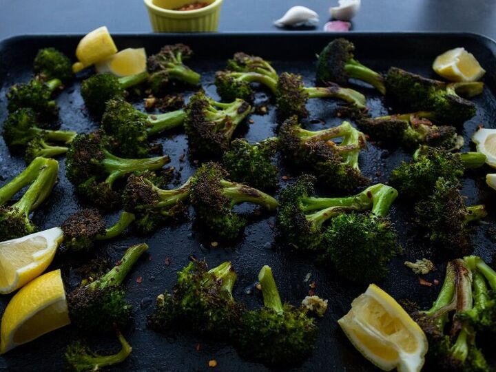 roasted broccoli with garlic and lemon