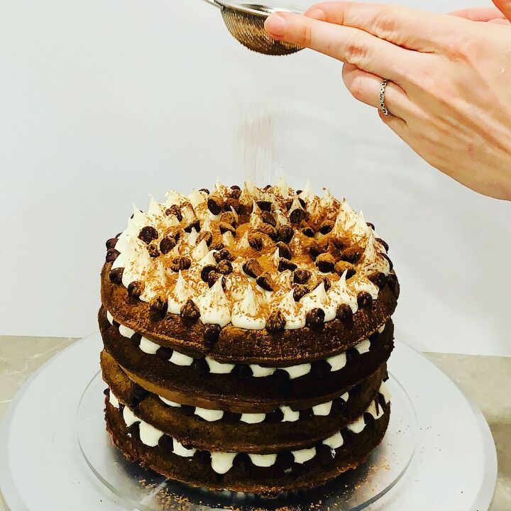 cake mix chocolate waffle cake
