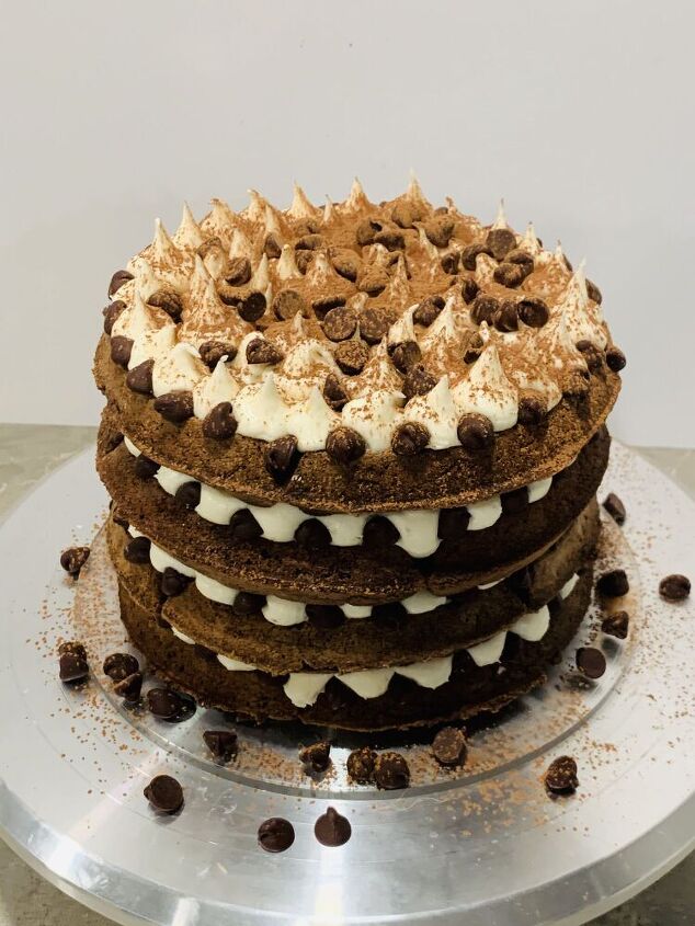 cake mix chocolate waffle cake