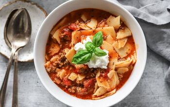 The BEST Lasagna Soup With Cottage Cheese Gluten Free