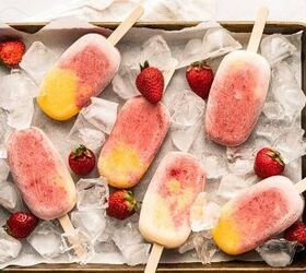 Mango Strawberry Fruit Popsicles: Healthy Frozen Treats for Summer