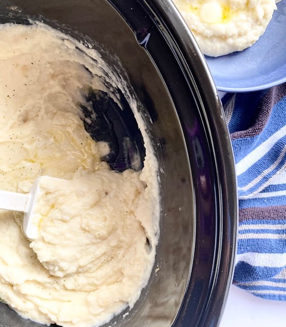 3 step crockpot mashed potatoes