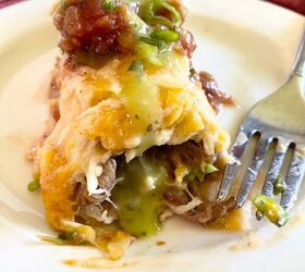These saucy, cheesy, beefy enchiladas are full of flavor and stuffed with greatness