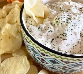 The BEST Chip & Veggie Dip Foodtalk