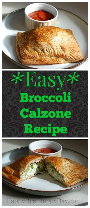 easy frugal recipes broccoli calzone recipe