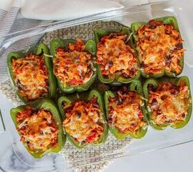 Chicken Taco Stuffed Peppers
