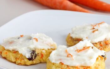 Carrot Cookies With Lemon Cream Cheese Frosting
