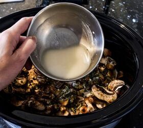 easy crock pot beef stroganoff with mushroom soup