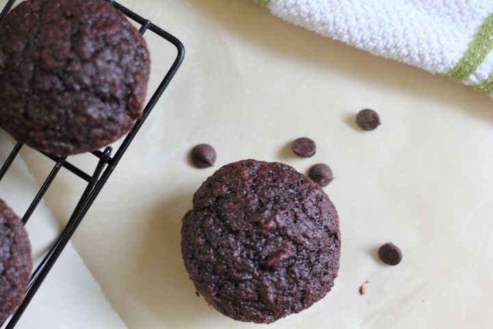 double chocolate beet muffins the kitchen garten