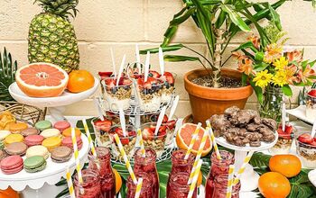 How to Throw a Tropical No Cook Brunch