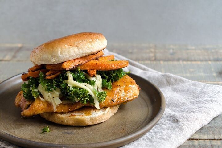 spicy honey mustard chicken sandwich