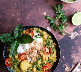 cauliflower and chickpea vadouvan curry