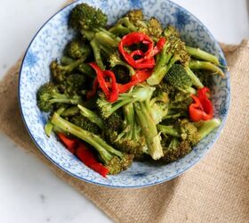 Roasted Broccoli Florets With Lemon and Butter