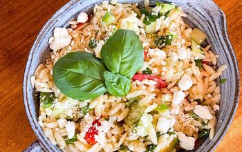 Lemon Orzo Pasta Salad