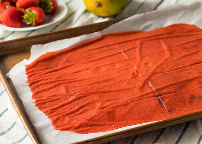 strawberry fruit leather recipe