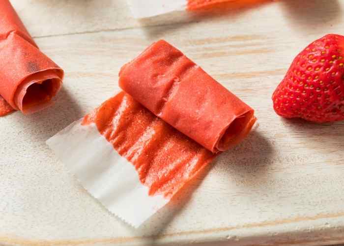 strawberry fruit leather recipe