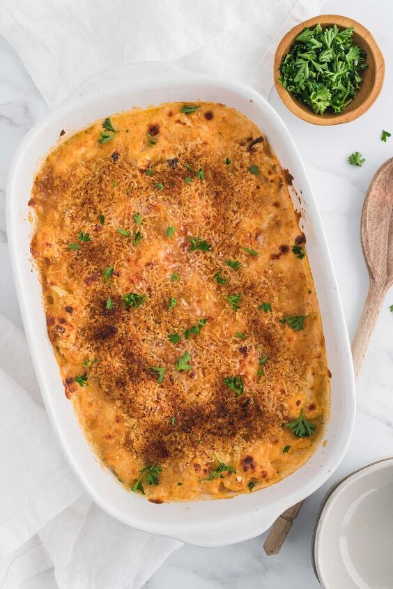 cauliflower mac and cheese keto gf