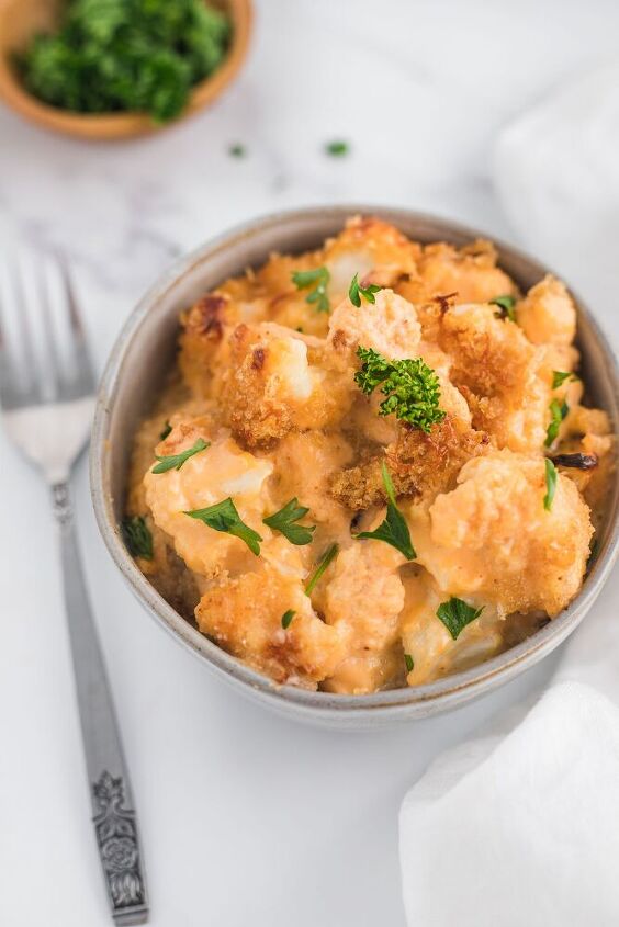 cauliflower mac and cheese keto gf