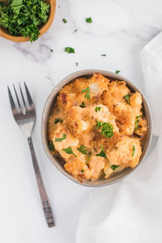 cauliflower mac and cheese keto gf