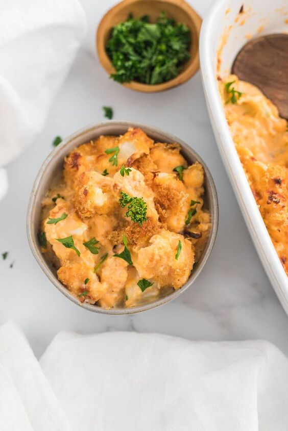 cauliflower mac and cheese keto gf