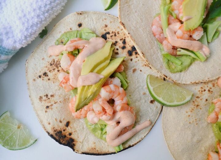 the easiest simple shrimp tacos