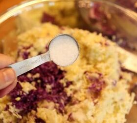 make red cabbage sauerkraut fermented cabbage