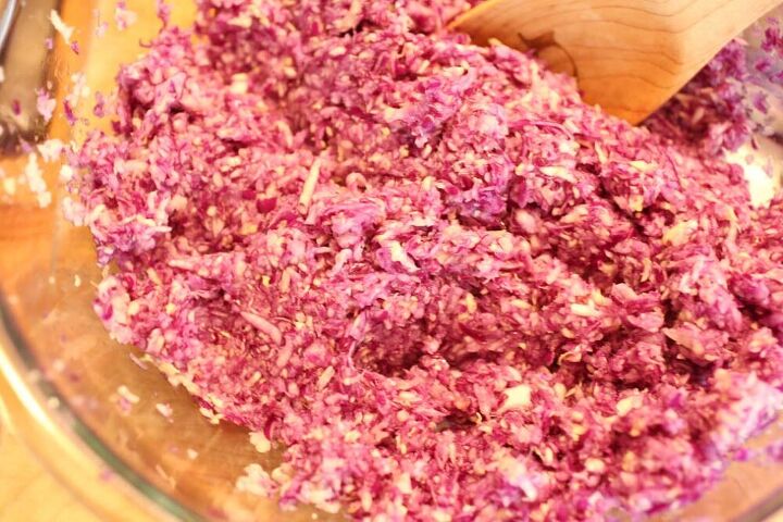 make red cabbage sauerkraut fermented cabbage